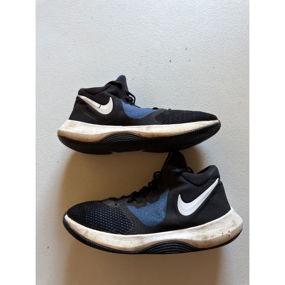 Nike Air Precision II Black Blue White Size 11 #3163